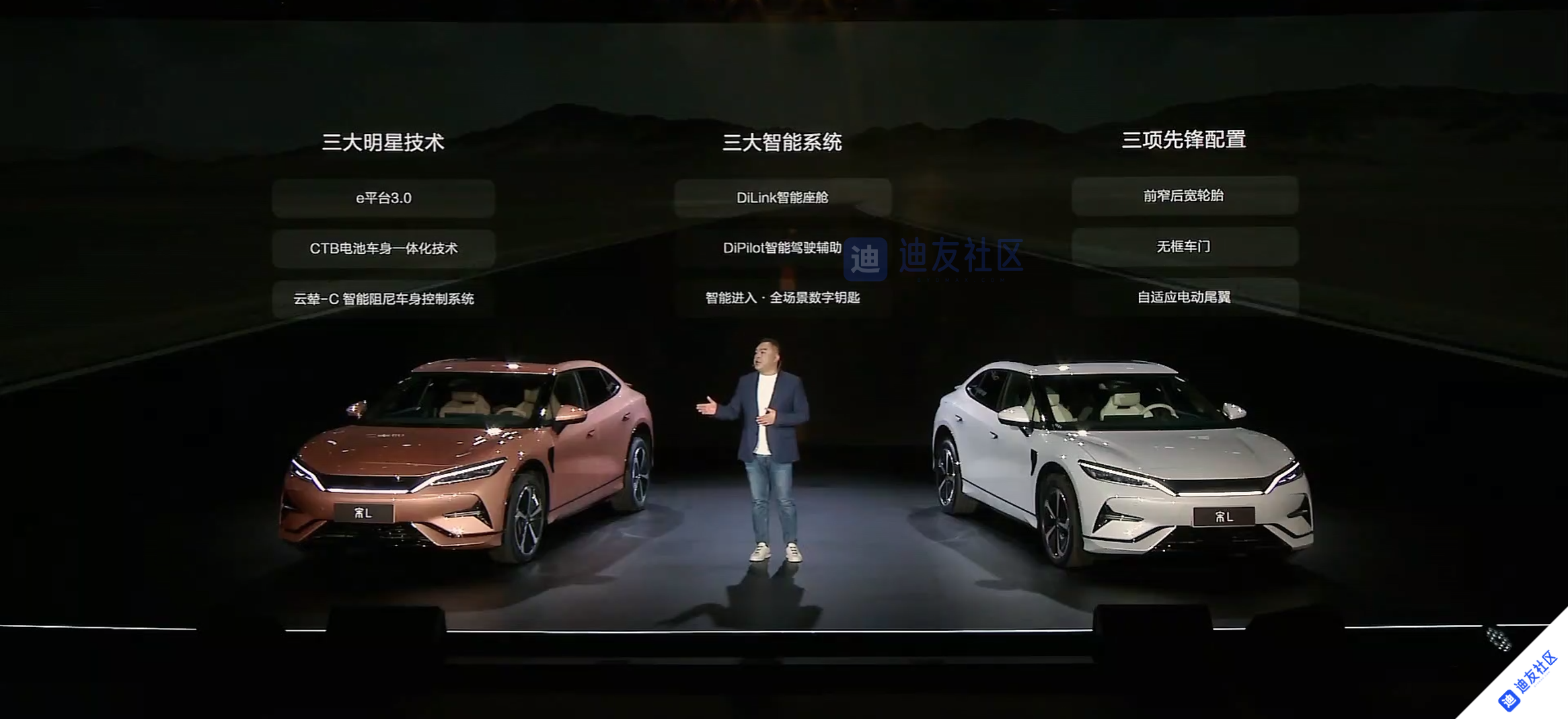 无框车门+升降尾翼 比亚迪宋L发布预售价:22~28 万元 无框车门+升降尾翼 比亚迪宋L发布预售价:22~28 万元